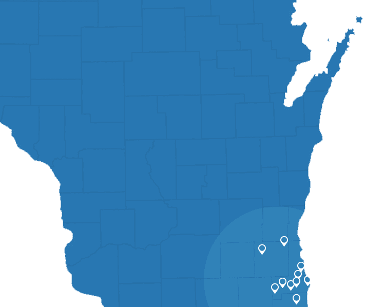 Wisconsin map