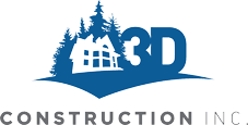 3D Construction Inc. logo
