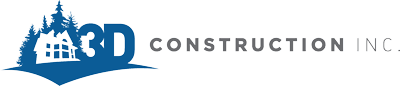 3D Construction Inc. logo
