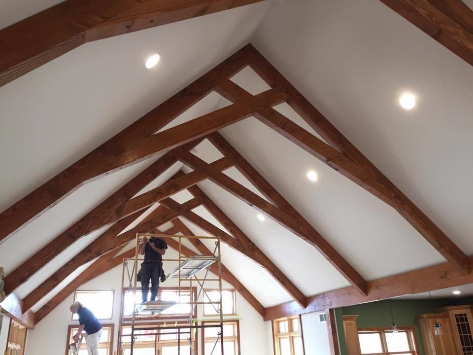 Custom Vaulted Ceiling Design