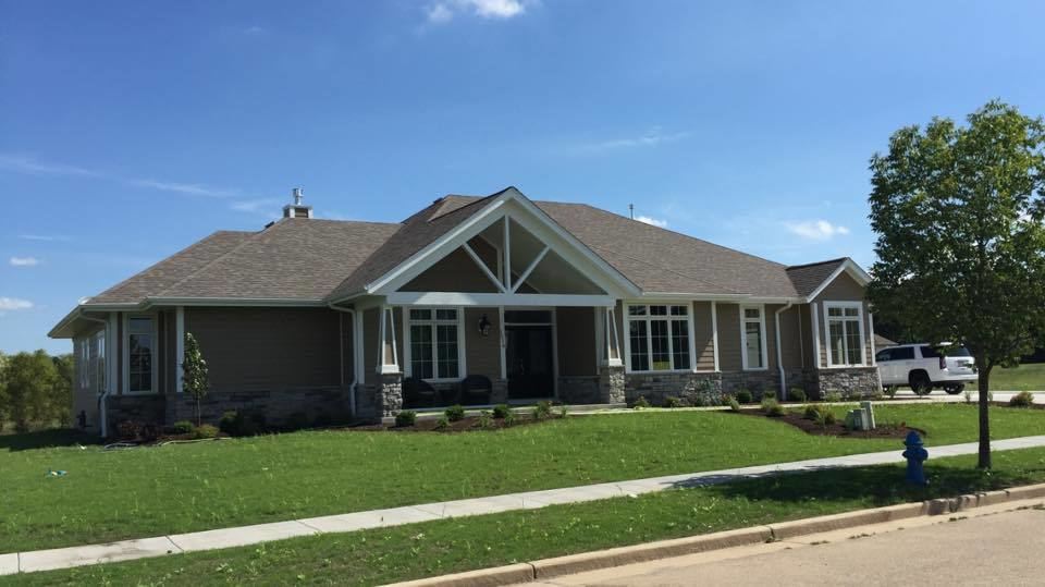 Burlington General Contractor Builds Ranch Home