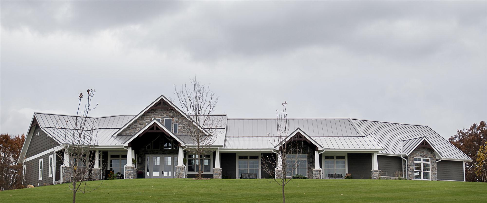 Luxury Ranch Home Design in Wisconsin Luxury Ranch Home Design