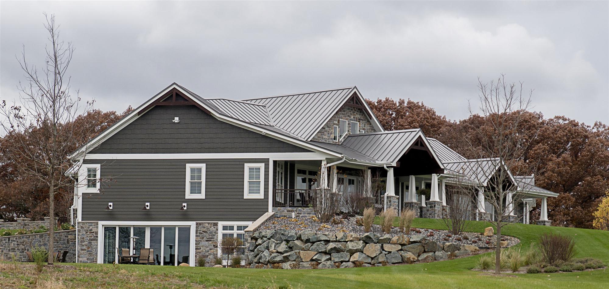 Custom Designed Ranch Home with Basement Patio