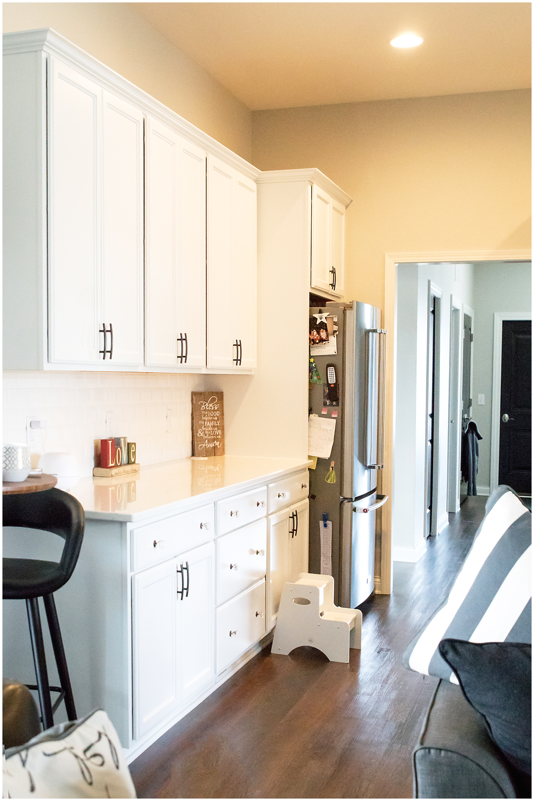The custom kitchen cabinets in this home are a wonderful addition Luxury Kitchen Design